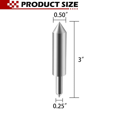 Dead On Router Bit Template Guide Base Plate Centering Tool Built For Exact Alignment On Quarter And Half Inch Collets Heavy Duty Hss Design Delivering Knockout Precision Woodworking Every Time, 3-inch tool with 0.5-inch top diameter.