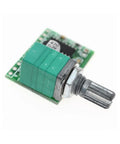Compact USB Powered PAM8403 2 Channel Digital Power Amplifier Board 5V DC With 2 x 3W Output And Volume Potentiometer