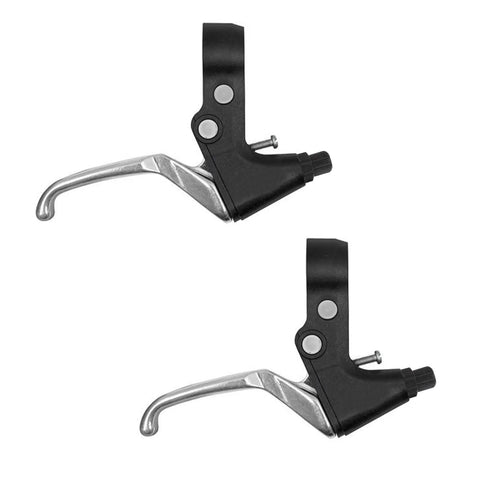 Bike Brake Lever Adjustment Screws 4 Pack 10mm Aluminum Alloy Bolts for mountain and road bikes, quick tuning cable grips.