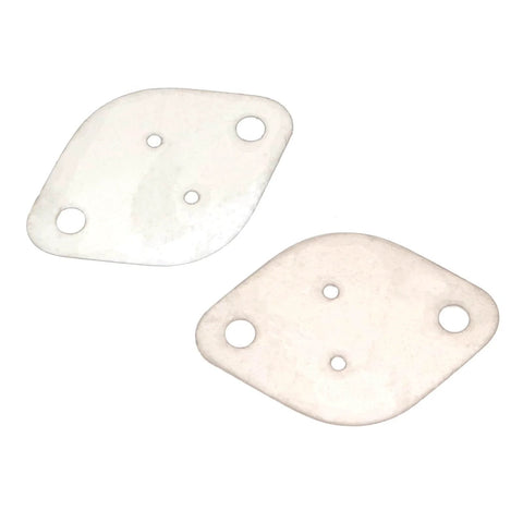Natural Mica Thermal Conductive Sheet Pad Pack TO3M, transparent brown sheets with holes, heat resistant up to 600°C