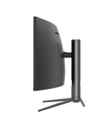 Side view of UltraWide 49 Inch Curved Monitor With 32 By 9 Aspect And 1800R Radius 3840x1080 144Hz HDR400 Adjustable Stand