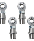Bulletproof Heavy Duty 5/8 Inch Heim Joint Rod End Kit For Custom Track Bars And Dirt Roader Chassis Builds Knockout Suspension Linkage with four stainless steel joints.