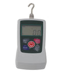 Portable Digital Force Tester With Aluminum Alloy Frame Push Pull Dynamometer Ranging From 20 To 200 Newtons Great For Material Mechanics Product Development Lab Testing And On Site Quality Control, front view