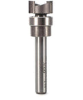 Front view of Pro Grade Router Bits 3000 Template Bit With Ball Bearing For Precise Edge Routing And Pattern Work Heavy Duty USA Made