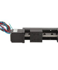 50mm Stroke Mini Linear Rail Guide Slide Actuator Built Like A Workhorse Featuring Heavy Duty Alloy Stepper Motion Stage.