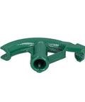 Heavy Duty Manual Conduit Bender For 3/4 Inch EMT Steel And Copper Pipe With Ergonomic Cast Iron Handle, green metal piece