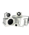 Linear Bearing Slides SCS20UU 20mm Length for CNC Parts and 3D Printer Upgrades, Precision Tooling for DIY Rigs, Robotics, and Auto Equipment, For Smooth Sliding, Reduced Play, and Durable Performance in Demanding Builds. 20mm linear bearing blocks, aluminum