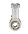 PHSB6 Rod End Bearings With Three Eighths Inch Bore And Three Eighths Twenty Four Right Hand Female Thread Pre Lubricated Includes Jam Nuts Four Pack Durable Steel Body High Misalignment Capability Up To Nine Degrees, steel rod end with 3/8 bore