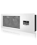 Airframe T7 White 17 Inch High Airflow AV Gear Cooling Fan System With Programmable Thermostat, front view