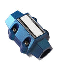 Front view of a blue Metal Car Gasoline Saver Device For Better Fuel Economy Save Gas Without Sacrificing Power Reduces Engine Dirt And Corrosion High Temp Resistant Magnet Tool