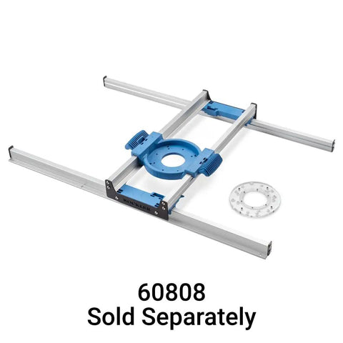 Benchtop Board Slab Flattening Jig For Your Router Sled System Precision Easy Flat Faces On Wood Slabs End Grain Boards And Resin Projects Durable