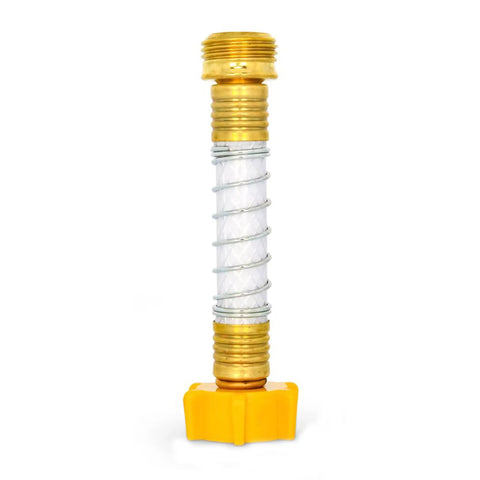 Slick Inline Water Filter With Durable Hose Shield Engineered For Dope Hydroponics Grow Sets And Legit Backyard Gardens.