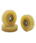 One Piece 47.3x13mm 35T E Bike Wheel Hub Motor Planetary Nylon Gears With Bearing For Motor Electric Vehicle Bicycle Gears Parts Replacement Upgrade Kit Pro Grade, showing nylon gears and bearings close-up.