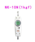 Analog Push Pull Force Gauge for Tension Measurement and Dynamic Testing High Accuracy Meter With Center Axis Travel Durable Dynamometer for Lab and Shop NK 10N 1kgf Precise Measuring Instrument Go To Tool white analog gauge with hook and dial
