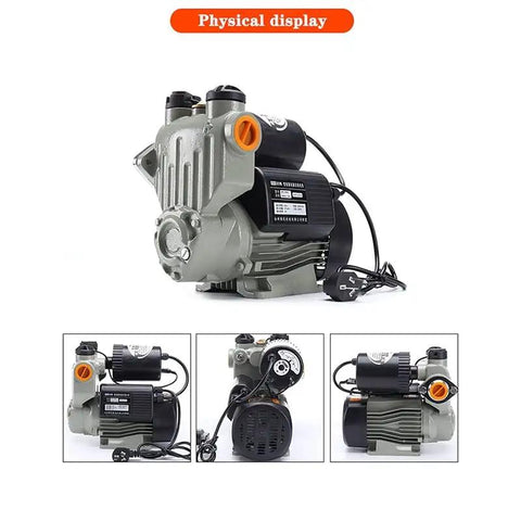 No Hassle Heavy Duty Submersible Sump Pump With Self Priming Action And Automatic Shutoff For Basement And Farm Drainage Smooth Operator On Wet Spots 220 Volt Electric Motor displayed from multiple angles.
