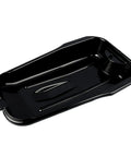 Premium Waste Oil Drain Basin For Car Repair And Motorcycle Maintenance lightweight black plastic tool for efficient fluid collection.