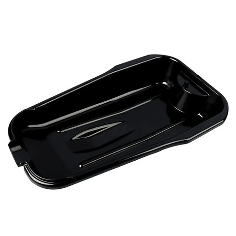 Premium Waste Oil Drain Basin For Car Repair And Motorcycle Maintenance lightweight black plastic tool for efficient fluid collection.