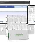 Keep Tabs On Your Grid With This Real Time Home Energy Monitor That Tracks Power Draw And Solar Net Metering. Energy monitor display with mobile app.