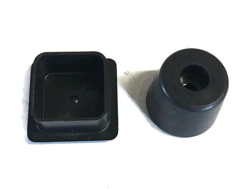 Jeep Spare Tire Carrier Plug And Bumper Kit For CJ7 CJ8 Willys Scrambler And Wrangler 1976-1986 rubber bumper and plastic cap
