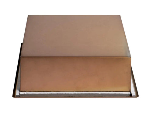 Shower Niche In Brushed Copper 12 X 12 X 4 Inches, Waterproof Bathroom Storage For Shampoo And Soap, Durable PVD Finish