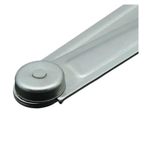 Close-up of Concealed Hinges For Cabinets And Kitchen Cupboards 2 Pack Easy Install Folding Hinges with smooth surface detail.