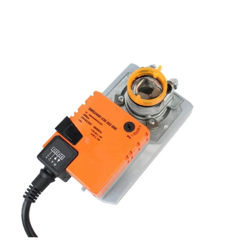 Rock Solid Modulating Damper Actuator For HVAC Systems Delivering Accurate 2 To 10 V Feedback And Smooth 24 Volt AC DC Control, top view