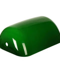 Green Glass Bankers Lamp Shade Replacement Cover For Desk Banker Lamps Measures About 8.85 In Long By 5.11 In Wide Height 22.5 Cm