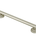 12 Inch Stainless Steel Bathroom Grab Bar With Brushed Nickel Finish, ADA Compliant Safety Bar, Non Slip Grip Pad For Comfy And Secure Support