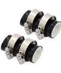 1 Inch ID High Temp Exhaust Coupling Clamps Built From Heat Resistant Silicone For Leak Free Power Boost On Yamaha Banshee