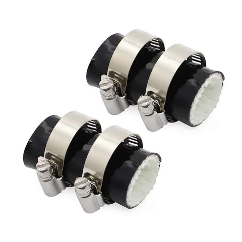 1 Inch ID High Temp Exhaust Coupling Clamps Built From Heat Resistant Silicone For Leak Free Power Boost On Yamaha Banshee