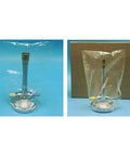 Bunsen Burner For Lab Natural Gas With Flame Stabilizer And Air Mixer, Gas Regulator Included, Propane Compatible, Alloy Steel Base