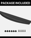 Tailgate Spoiler Top Protector Cover Molding Cap For Dodge Ram 1500 2500 3500 2009 2018 And 2019 2024 with screws