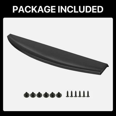 Tailgate Spoiler Top Protector Cover Molding Cap For Dodge Ram 1500 2500 3500 2009 2018 And 2019 2024 with screws