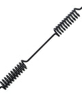 Close-up of coil component from Four Pack Police Scanner Antennas 20 to 1300MHz HF VHF UHF BNC Male For Scanners 7dBi Gain 50 Ohm 3M Cable.