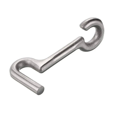 Hook component of Two Pack Stainless Steel Door Stopper With Hook And Sound Dampening Rubber Bumper Wall Mounted Door Holder Hardware