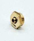 0.215mm Ruby Core EDM Wire Guide Nozzle Tip for EDM Wire Cutting Machine, side view showing ruby core and threading