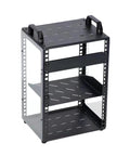 Keep Your Tech Setup Tight With This Badass 8U Mini Server Cabinet Providing 10 Inches Of Mounting Space Perfect For Home Labs Switches Audio Boards And Video Gear Without Eating Counter Space - black steel cabinet with shelves.