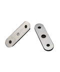 360 Degree Rotating Concealed Door Hinges For Cabinets And Wood Doors, Heavy Duty Stainless Steel Pivot Hinge, top view
