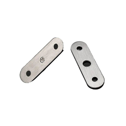 360 Degree Rotating Concealed Door Hinges For Cabinets And Wood Doors, Heavy Duty Stainless Steel Pivot Hinge, top view