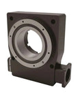 Pro Grade Hollow Rotary Table For Milling Machines Featuring Dead Accurate Spinning Shafts And Zero Slop Precision Fit, side view.