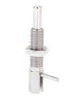 Heavy Duty Retractable Indexing Spring Plunger With L Handle And Nut Precision M16 Replacement Pin, stainless steel, used for secure locking.