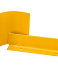 Beefy Double Sided Pallet Rack End Protector Beefed Up Steel Warehouse Safety Bumper 36 Inch Heavy Duty guard corner detail