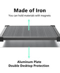 Creality honeycomb laser bed with aluminum panel for laser engraver, 19.7 x 19.7 inches