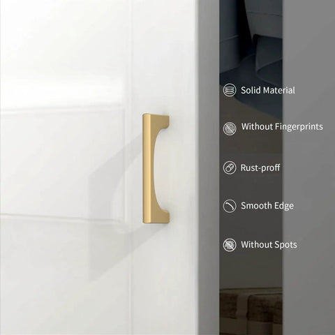 10 Pack 3 Inch Cabinet Handles Champagne Bronze Zinc Alloy Drawer Pulls For Kitchen Cabinets Cupboards Wardrobe 76mm Pulls