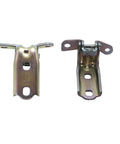Heavy Duty Upper And Lower Door Hinge Replacement Set For Chevy Gmc Buick Cadillac Pickups showing steel hinges with mounting holes.