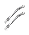 Round Tube Cabinet Handle Heavy Duty Stainless Steel Pull for Furniture Drawers and Doors Easy Mount Hardware Rust Resistant Knob