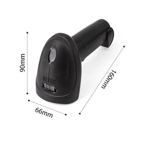 USB Wired 1D Barcode Scanner With CCD Decode Chip featuring dimensions 90mm x 66mm x 160mm for supermarkets and logistics