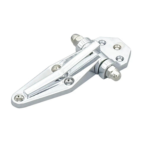 Heavy Duty Zinc Alloy Industrial Refrigerator Door Hinge, 14.5 x 4.8 x 2.8 cm, ideal for tough installs on barn doors and freezers.