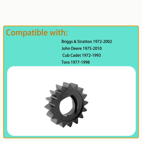 Heavy Duty Bendix Pinion Electric Starter Gear Replacement For Briggs And Stratton And John Deere Fits 280104 Pack Of 4