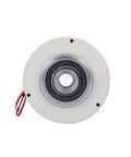 Front view of Hollow Shaft Magnetic Particle Brake 24V 26.4W 25Nm Torque Built For Heavy Gear And Beefy Rigs Durable Beefy Build